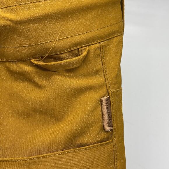 Quicksilver mustard colored snowboard ski pants outdoor size XS winter unisex - Picture 6 of 10